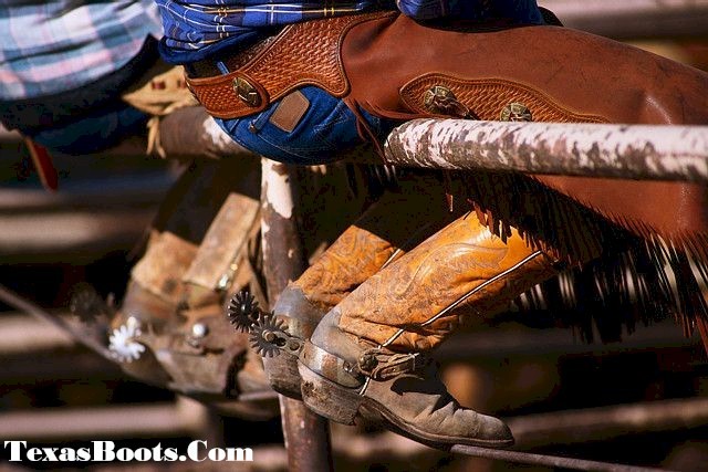 Working  Cowboys in Texas Boots