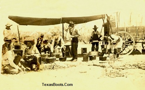 chuck wagon cowboy camp